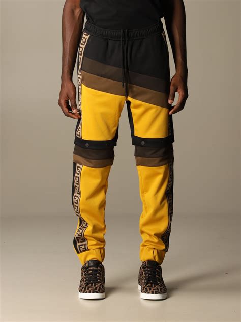 giallo fendi|Fendi pants.